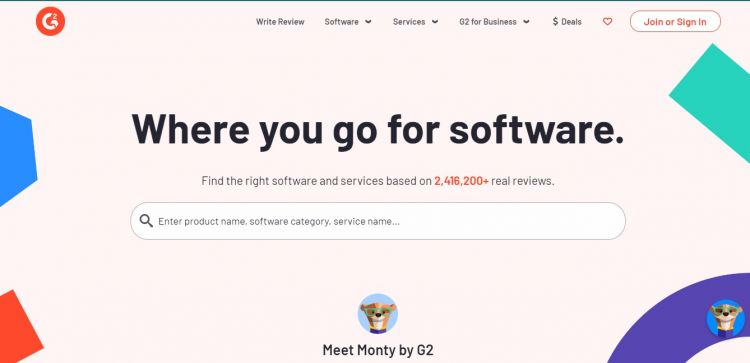 G2 for Software Products and SaaS