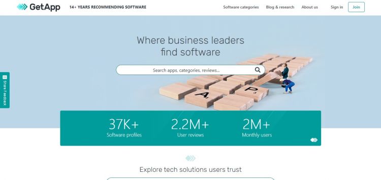 GetApp for Software Products and SaaS